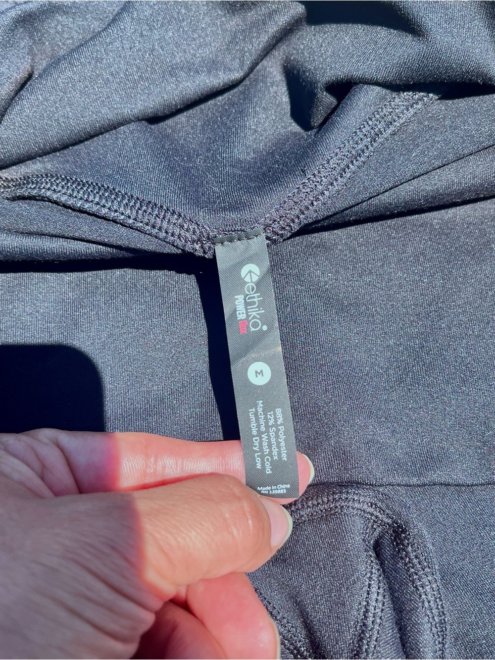 ethika black Bike Shorts with Pink Logo - Picture 5 of 5